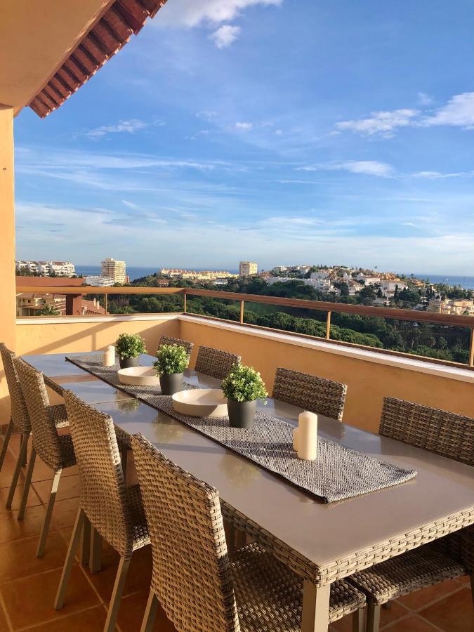 베날마데나코스타 Luxurious Duplex Penthouse With Golf And Sea Views 아파트 외부 사진